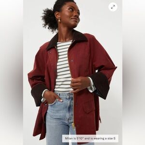 Alex Mill Brick Red Chiltern Street Jacket